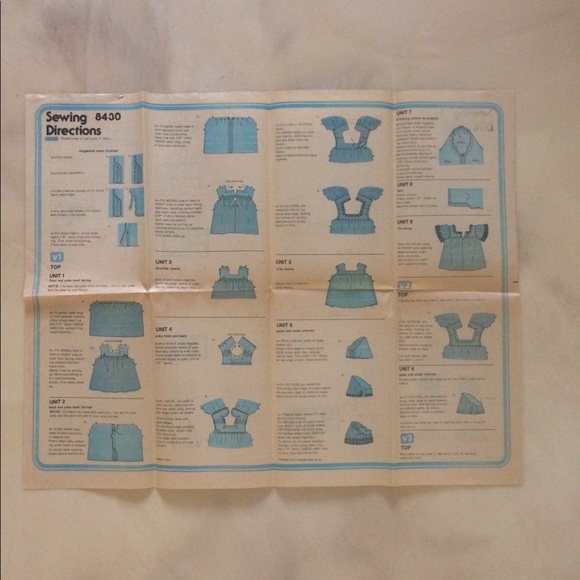 Vintage 1977 Simplicity 8430 Child’s Top Pattern - Picture 6 of 10